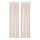 Select colour variation: with heading tape, pale pink, 57 "x98 "