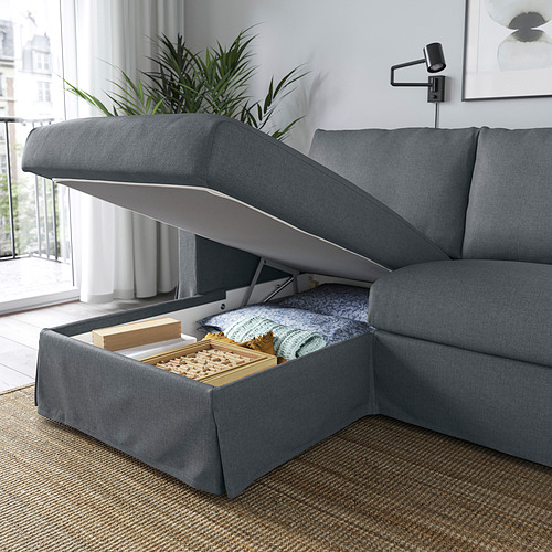 HYLTARP, sofá 3 plazas con chaiselongue izquierda. 3 de 6 abrir diálogo