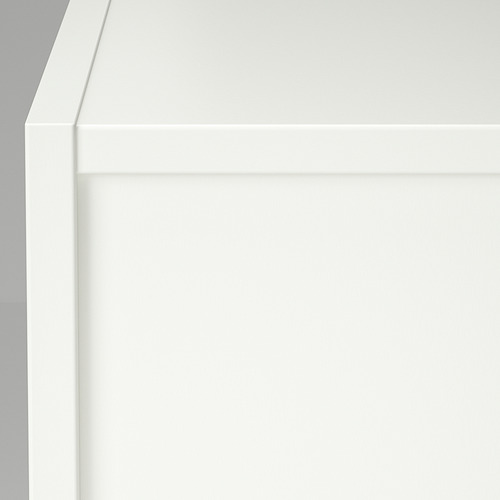 Puerta de armario blanca con diseño elegante y acabado liso.