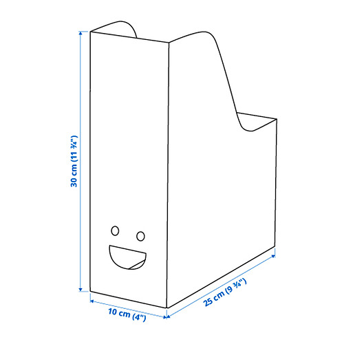 Ilustración con medidas del producto: TJABBA.