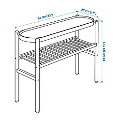 Measurement Illustration - SATSUMAS plant stand