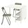 Current variation: gateleg table white/green