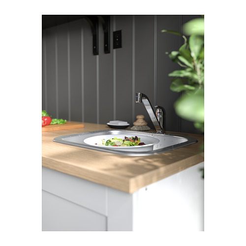 FYNDIG, single bowl top mount sink. 3 of 8 open dialog