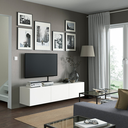BESTÅ, banco para TV con puertas. 3 de 7 abrir diálogo