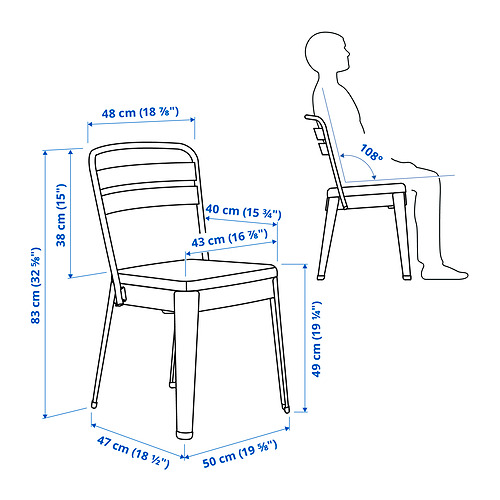 SKOGSTA / RAMSNÄS, mesa con 4 sillas. 7 de 8 abrir diálogo