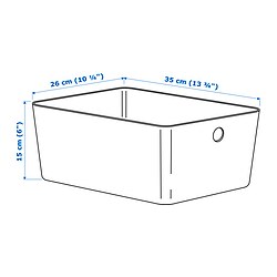 Ilustración de medidas - KUGGIS caja
