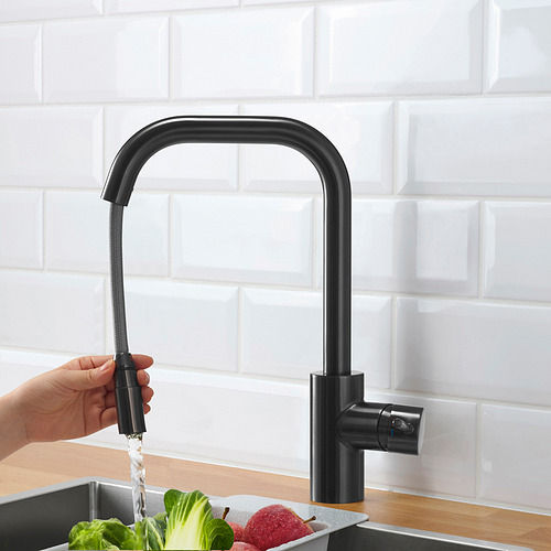 ÄLMAREN, grifo de cocina+caño extensible. 3 de 5 abrir diálogo