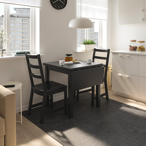 NORDVIKEN, drop-leaf dining table. 2 of 7 open dialog