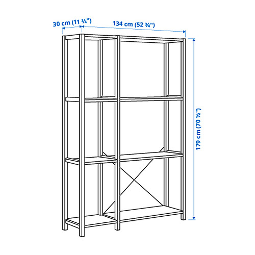 IVAR, shelving unit. 4 of 4 open dialog