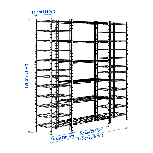 OMAR, shelf/bottle shelving unit. 7 of 7 open dialog