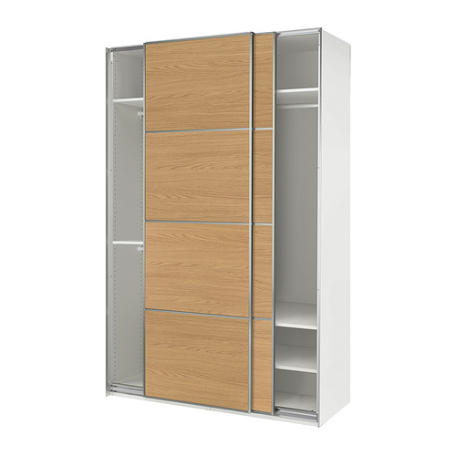 PAX / MEHAMN, wardrobe with sliding doors. 1 of 4 open dialog