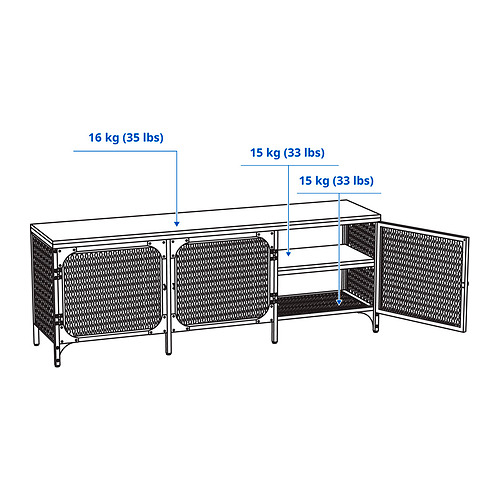 FJÄLLBO, TV unit. 9 of 9 open dialog