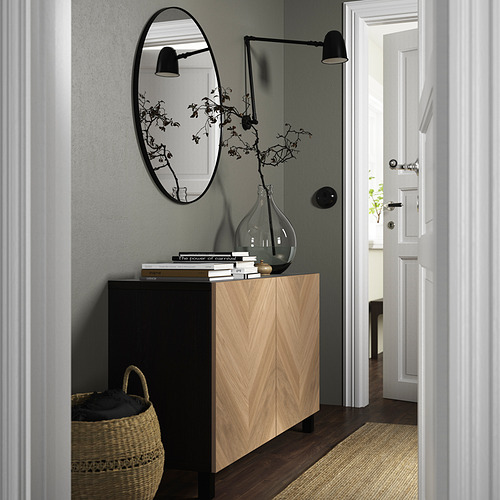 BESTÅ, mueble sala con puertas. 3 de 7 abrir diálogo