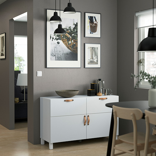 BESTÅ, sideboard with drawer runner, soft-closing. 3 of 10 open dialog