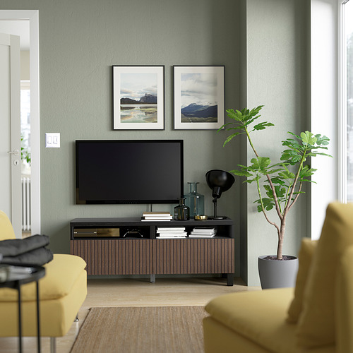 BESTÅ, mueble para TV+cajones. 2 de 10 abrir diálogo