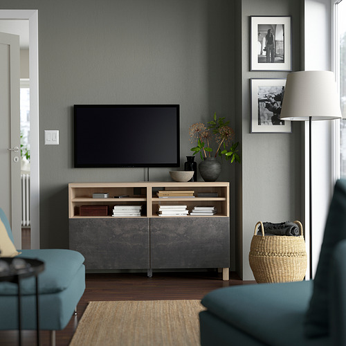 BESTÅ, mueble para TV+puertas. 2 de 11 abrir diálogo