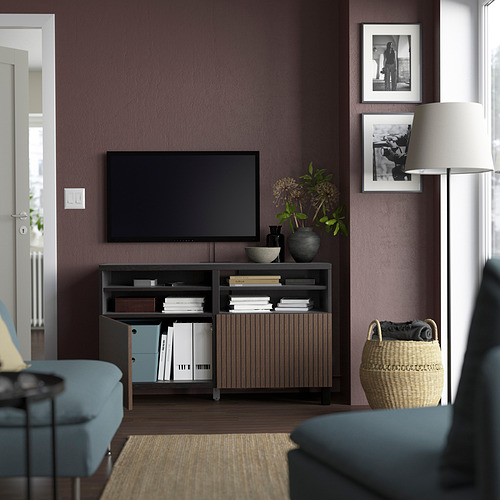 BESTÅ, mueble para TV+puertas. 2 de 10 abrir diálogo