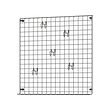 GREJIG rejilla de pared+riel 