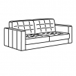 MORABO loveseat frame 