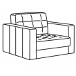 MORABO armchair frame 