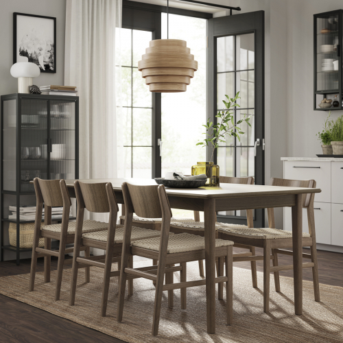 SKANSNÄS, mesa extensible. 3 de 7 abrir diálogo