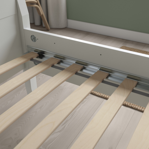 LURÖY, base de cama con tablillas. 3 de 3 abrir diálogo