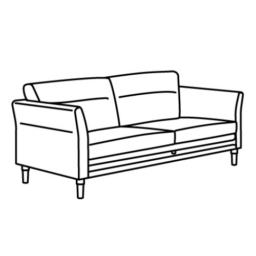 EKHOLMA, loveseat frame. 1 of 2 open dialog