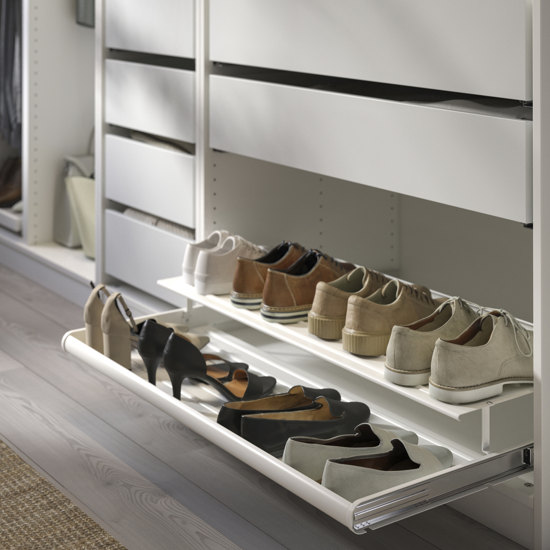 KOMPLEMENT, estante extraíble para zapatero . 4 de 4 abrir diálogo