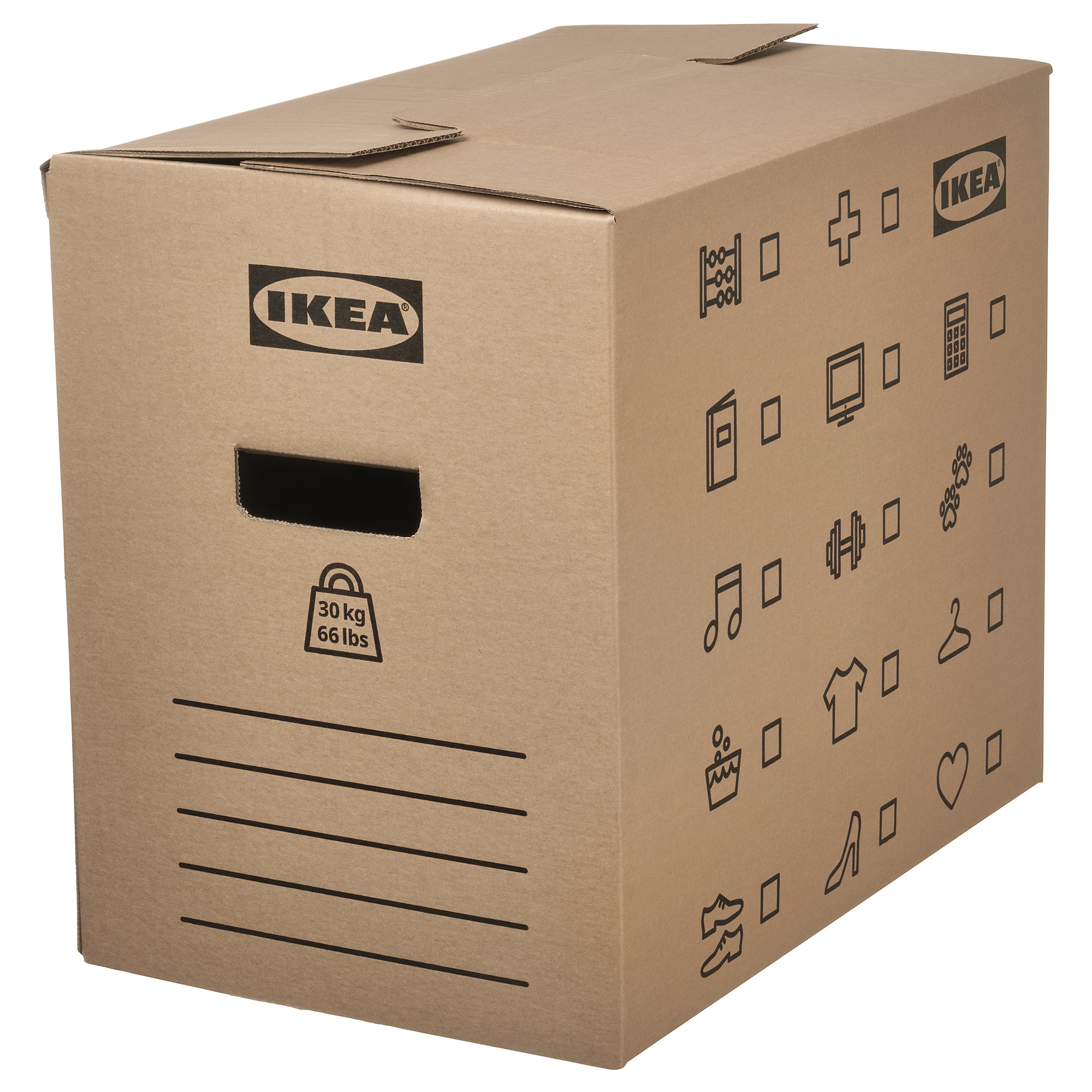 DUNDERGUBBE, moving box. 1 of 6 open dialog