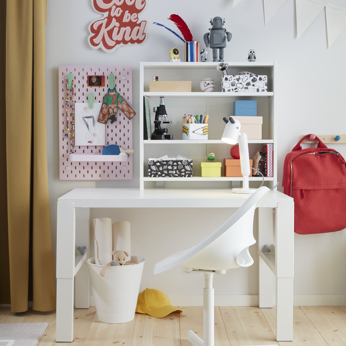 LOBERGET / SIBBEN, silla de escritorio para niños. 4 de 6 abrir diálogo