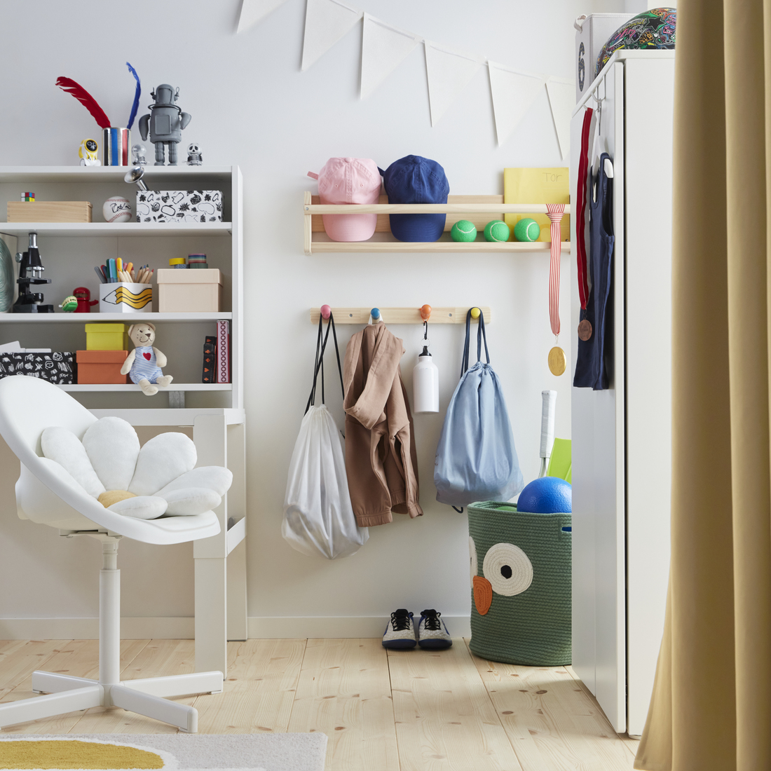 LOBERGET / SIBBEN, silla de escritorio para niños. 5 de 6 abrir diálogo