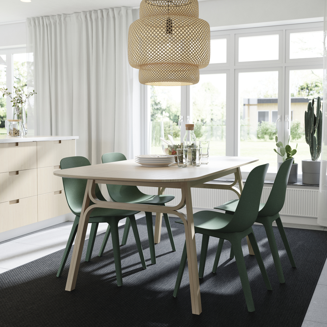 VOXLÖV, mesa de comedor. 3 de 6 abrir diálogo