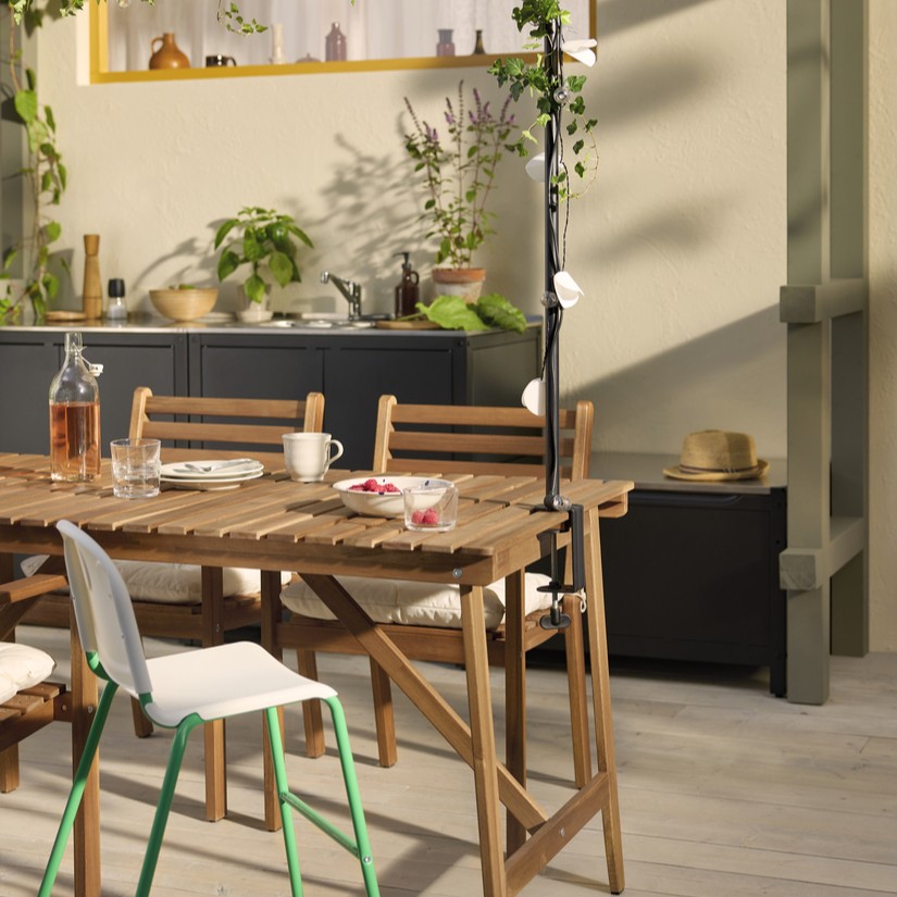 ASKHOLMEN, mesa plegable exterior. 3 de 6 abrir diálogo