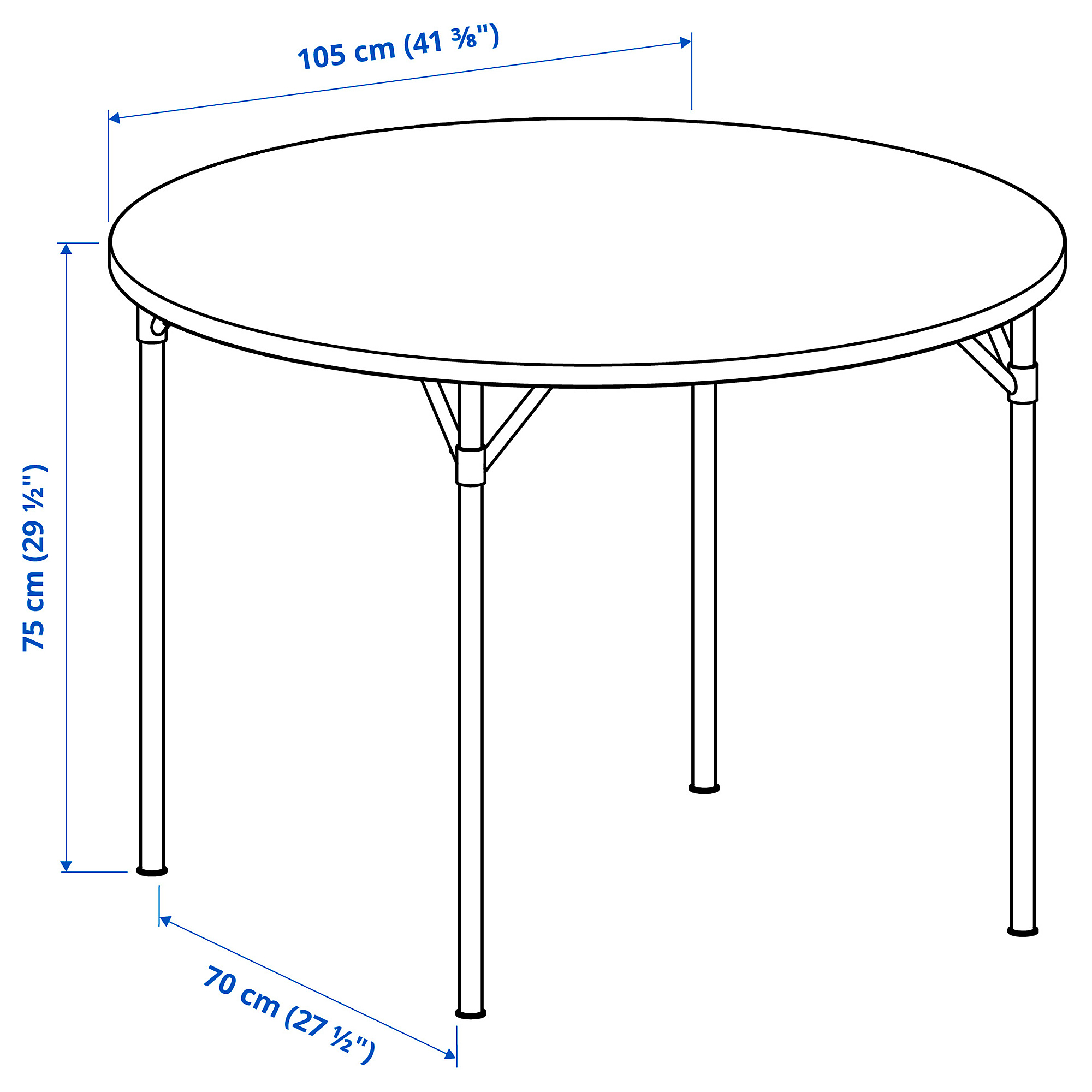 GRÖTÅN / SKOGSTA, round dining table and 4 chairs. 6 of 7 open dialog