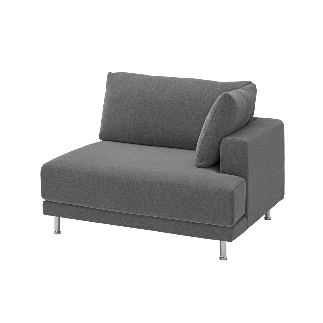 Selecciona una variación de color: con reposabrazos derecha/Johanneshov gris oscuro