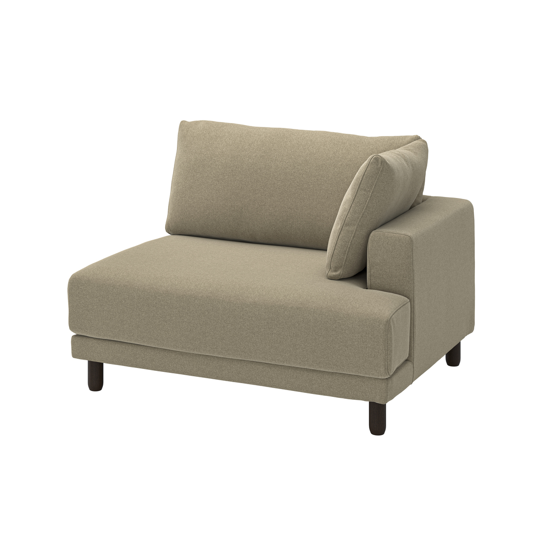 Selecciona una variación de color: con reposabrazos derecha/Johanneshov marrón-beige