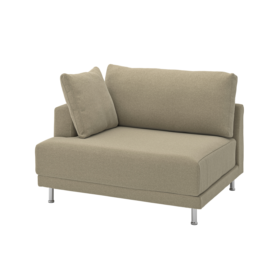 Selecciona una variación de color: con reposabrazos izquierda/Johanneshov marrón-beige