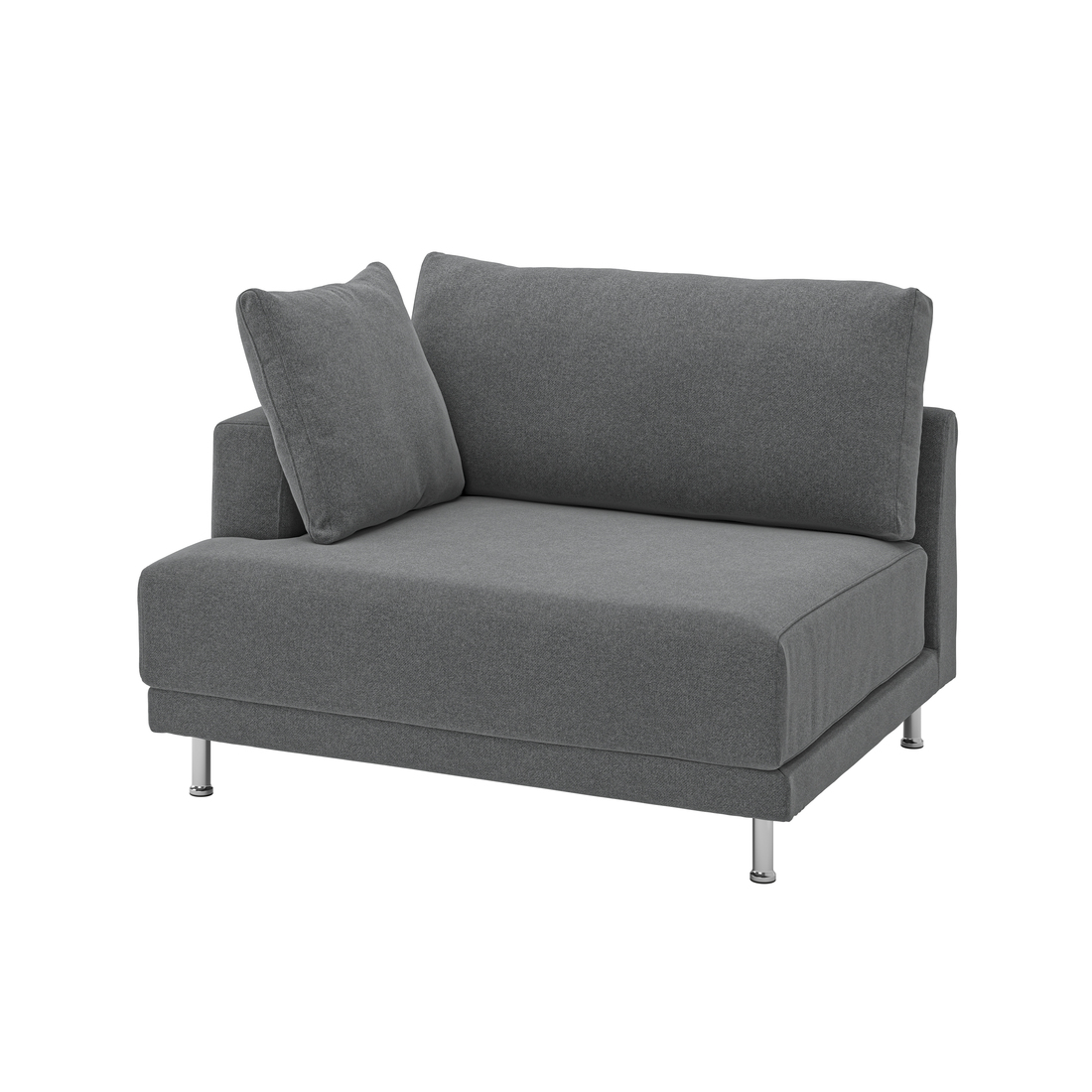 Selecciona una variación de color: con reposabrazos izquierda/Johanneshov gris oscuro