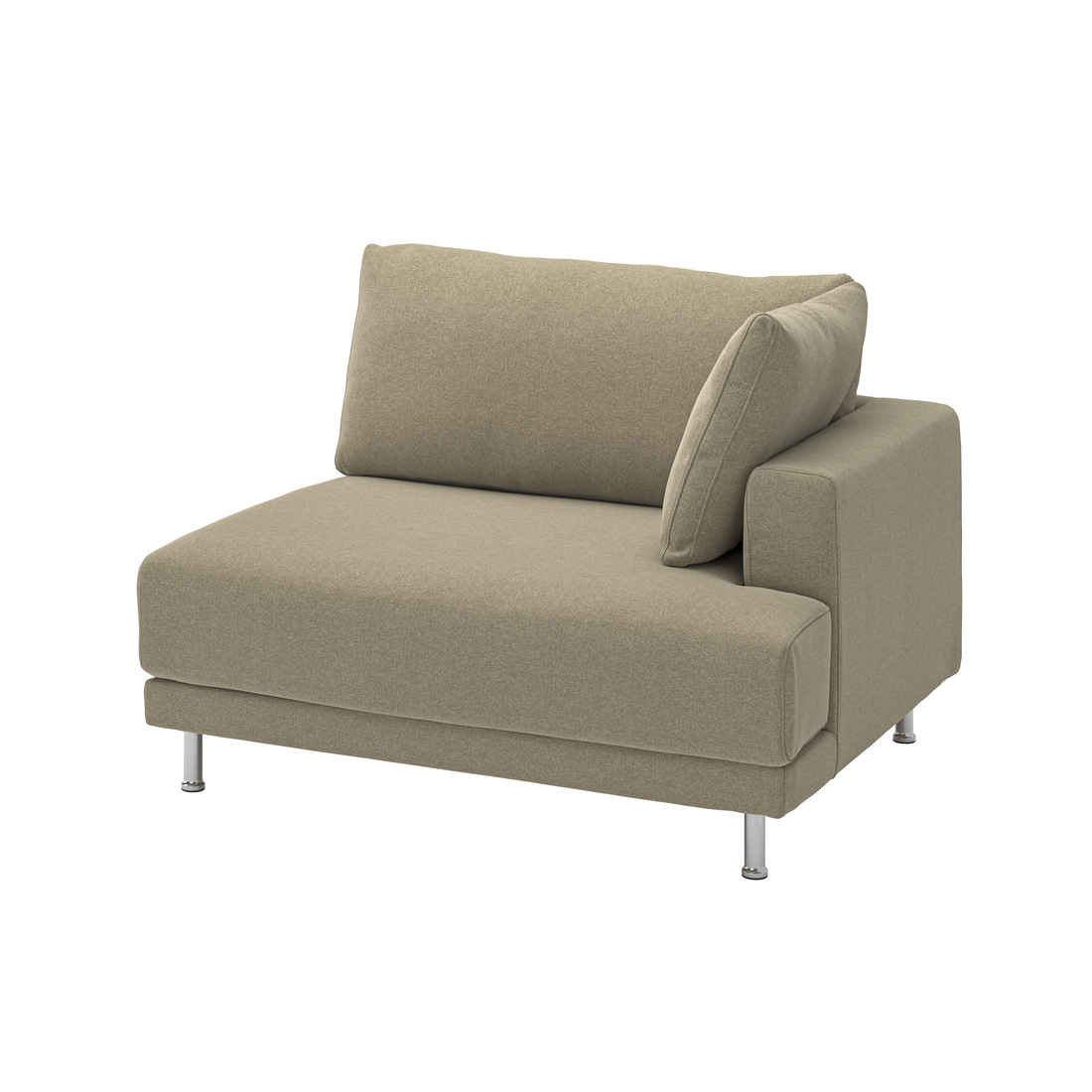 Selecciona una variación de color: con reposabrazos derecha/Johanneshov marrón-beige