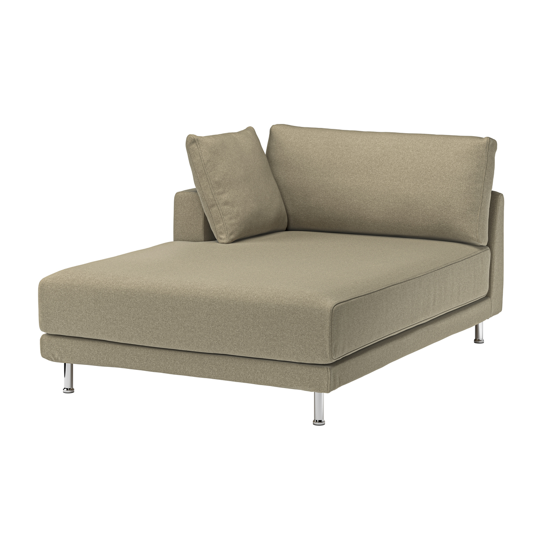 Current variation: with armrest left/Johanneshov brown-beige