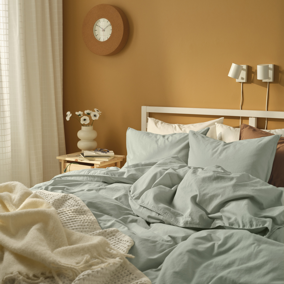 ÄNGSLILJA, duvet cover and pillowcase(s). 3 of 4 open dialog