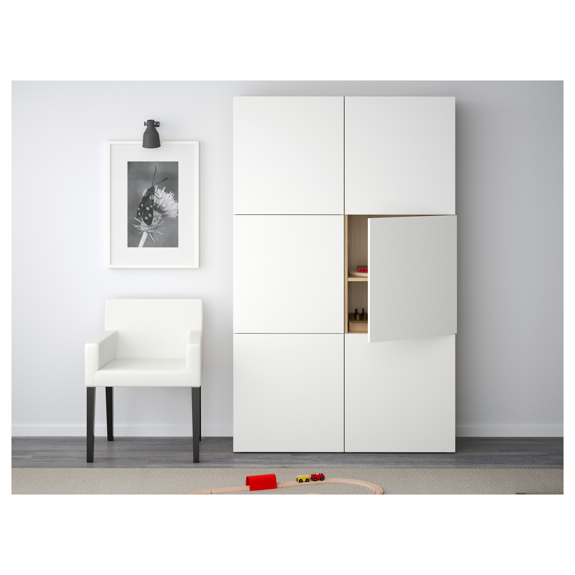 BESTÅ, armario sala con puertas. 4 de 4 abrir diálogo