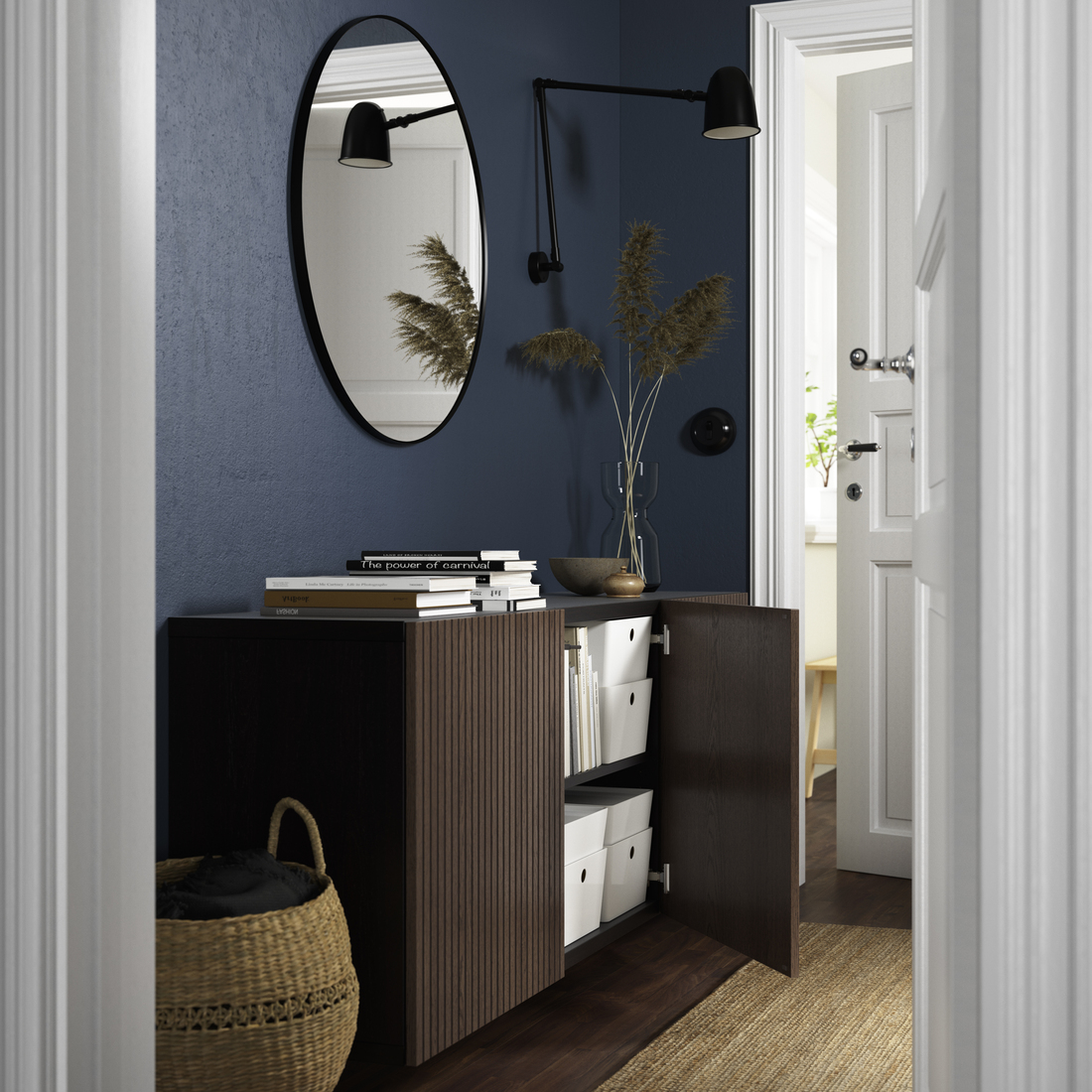 BESTÅ, wall-mounted cabinet combination. 2 of 5 open dialog