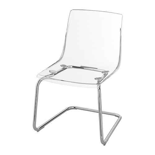 Current variation: Tobias clear / chrome plated