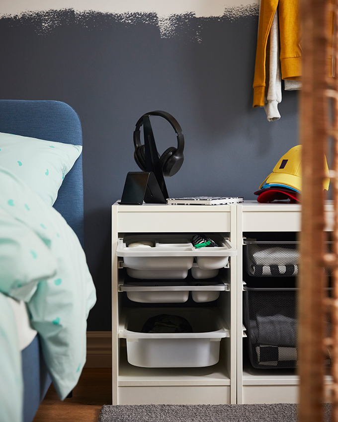 Smart storage that fits their style—perfect for school essentials and personal treasures, all in one place.