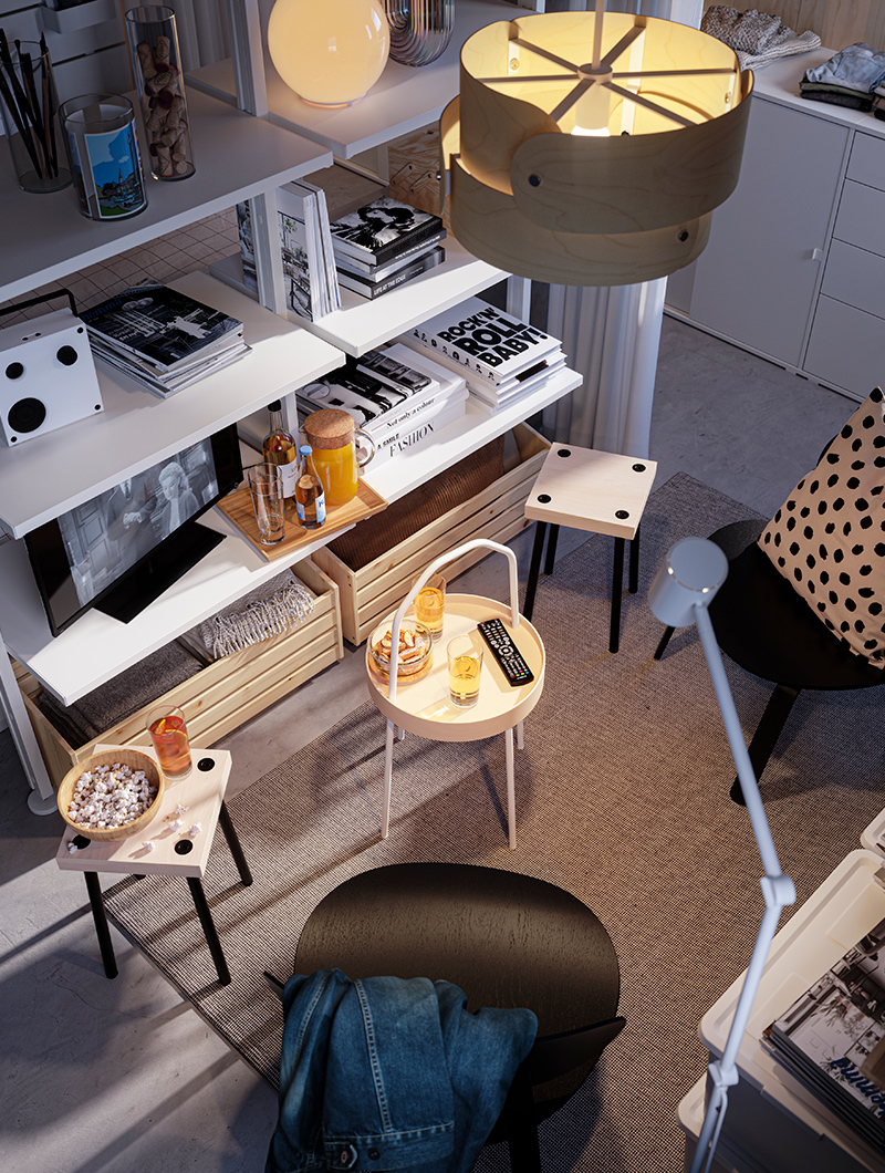 BURVIK Side table