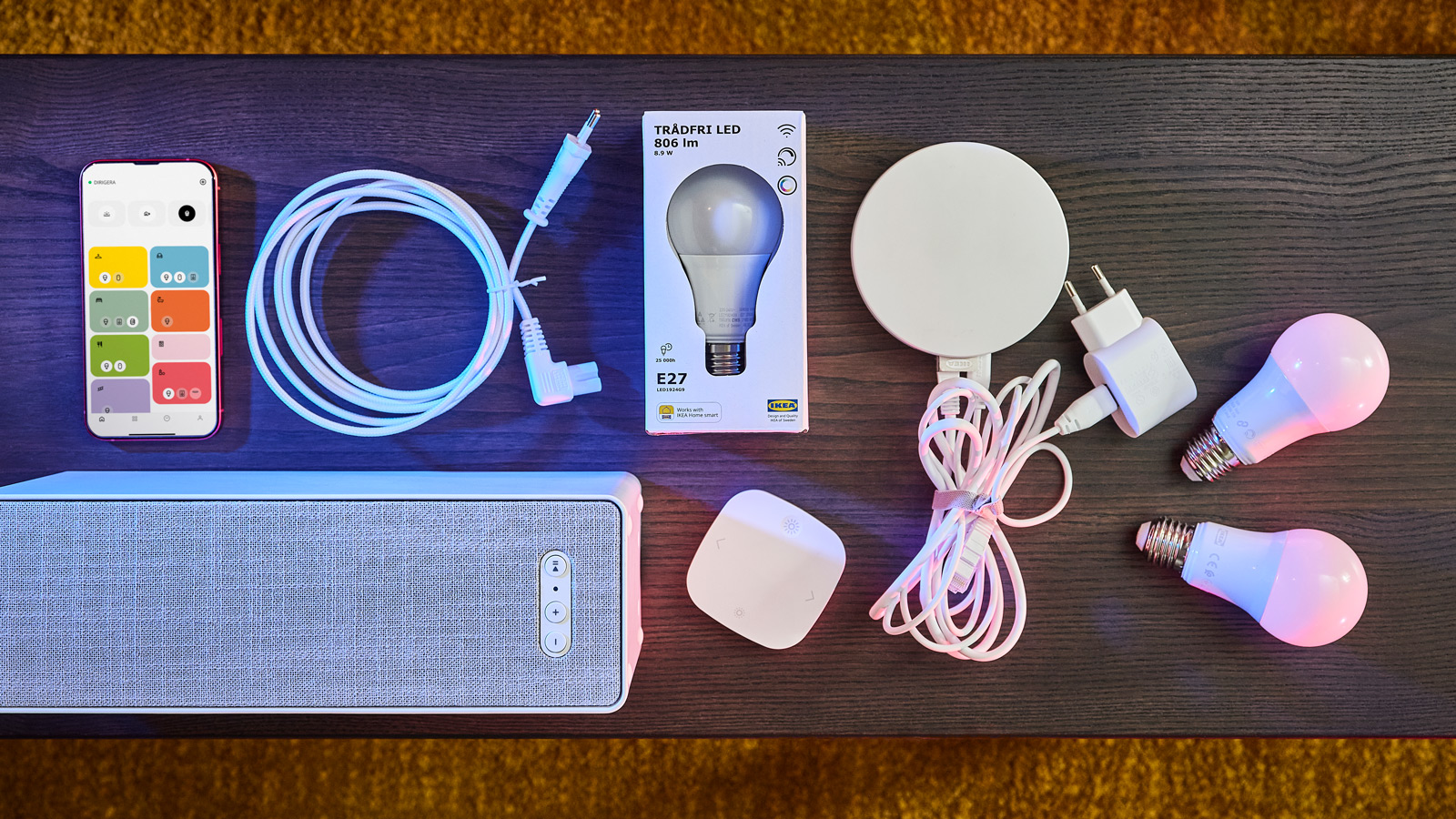 Smart home: TRÅDFRI hub, DIRIGERA hub and the IKEA Home smart app.