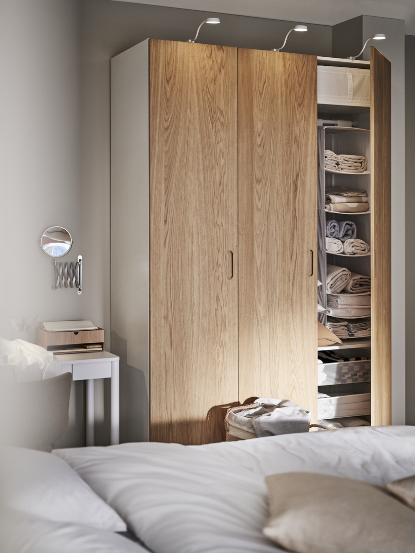 Wardrobe and Organizer with compartments