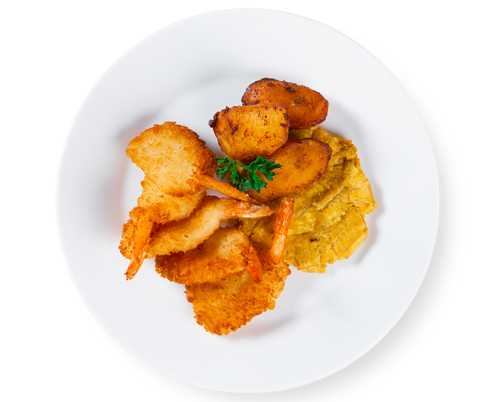 Breaded shrimp