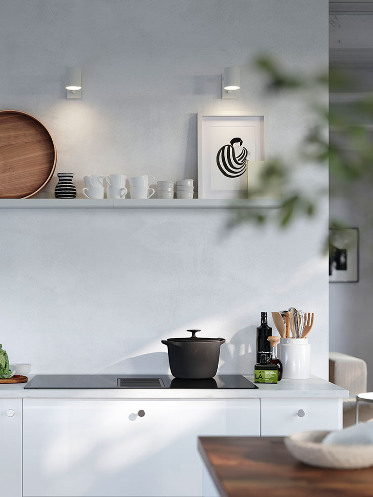  A MOSSLUNDA picture ledge is ideal for personal things and your favorite cups